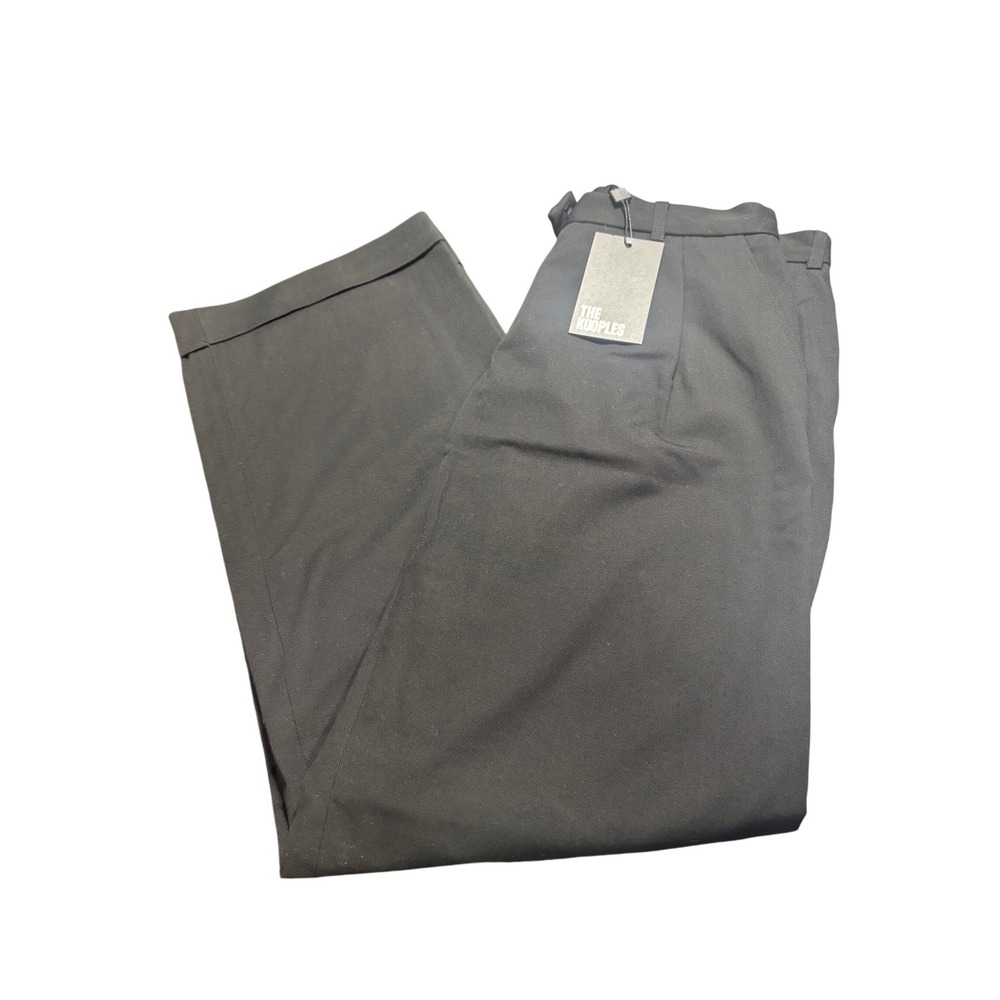 The Kooples Women's Black Tailored Dress Pants Designer Trousers FR 36/US 4 $245